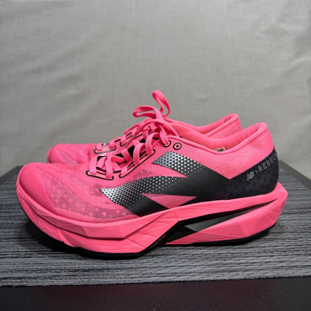 New Balance FuelCell Rebel v4 Shoes - Womens 7.5 - Pink WFCXCU4 Running
